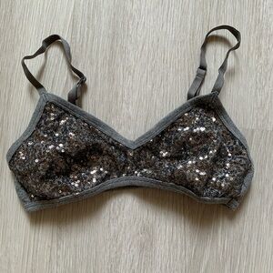 Aerie sequin bralette